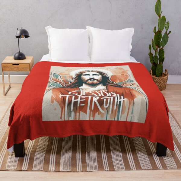Item preview, Jesus is the Truth - Christian 3D Series T-shirt 2 , designed and sold by PaintMeWorld.