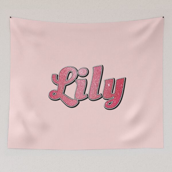 Item preview, Lily Personalized Name Birthday Tag Family Name Lily Girl Custom Name First Name Last Name  designed and sold by HalloweenGift.