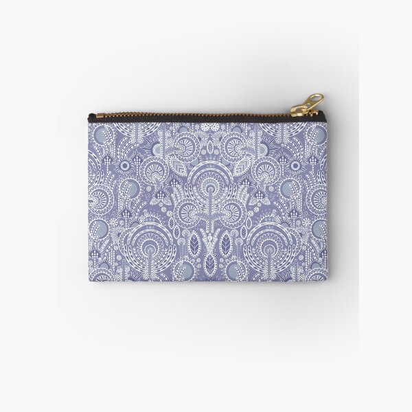Item preview, Floral Folk Style Stylization, Grey-blue version designed and sold by Alex  Blud.