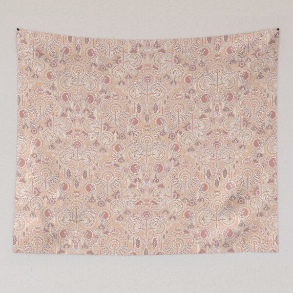Item preview, Floral Folk Style Stylization, Beige version designed and sold by Alex  Blud.
