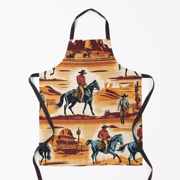 Item preview, Wild West Adventure - Cowboys and Horses Pattern designed and sold by WildHeart07.