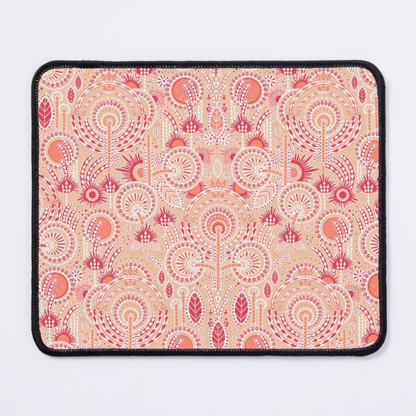 Item preview, Floral Folk Style Stylization, Coral version designed and sold by Alex  Blud.