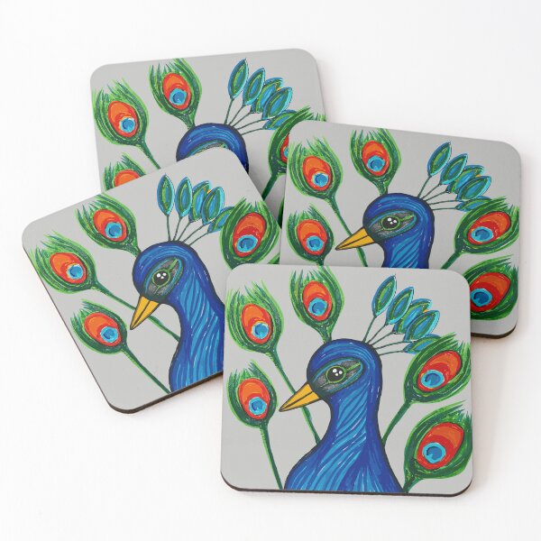 Item preview, Peacock with Feathers designed and sold by Adriano Padrão.