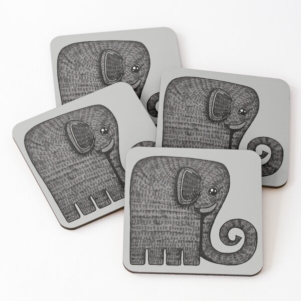 Item preview, Elephant With Curly Trunk designed and sold by Adriano Padrão.