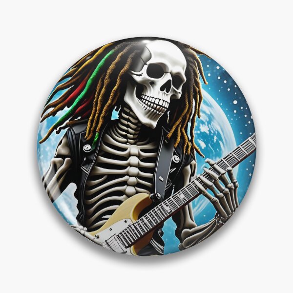 Item preview, Celestial Skeleton Guitar designed and sold by HippieFarms11.