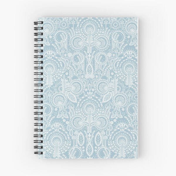 Item preview, Floral Folk Style Stylization, Light blue version designed and sold by Alex  Blud.
