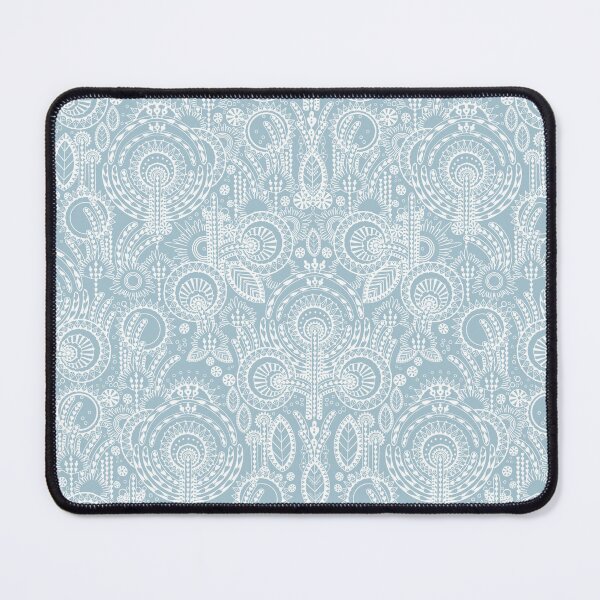 Item preview, Floral Folk Style Stylization, Light blue version designed and sold by Alex  Blud.