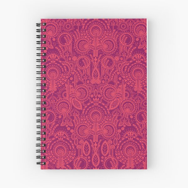 Item preview, Floral Folk Style Stylization, Dark fuchsia version designed and sold by Alex  Blud.