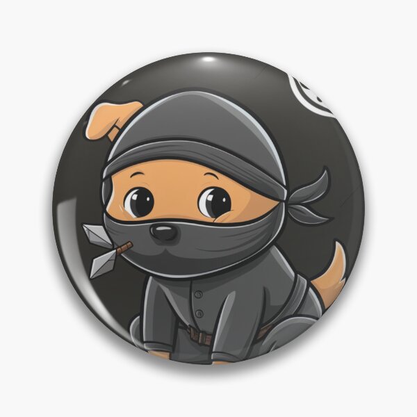 Item preview, Dog as ninja designed and sold by KukerLukii.