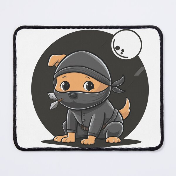 Item preview, Dog as ninja designed and sold by KukerLukii.