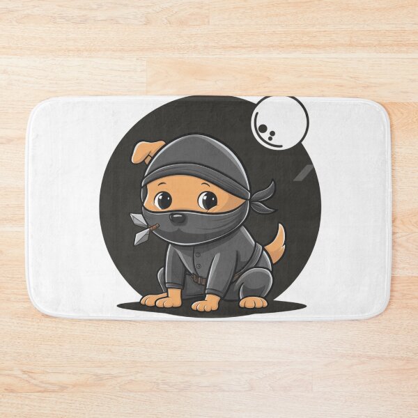 Item preview, Dog as ninja designed and sold by KukerLukii.