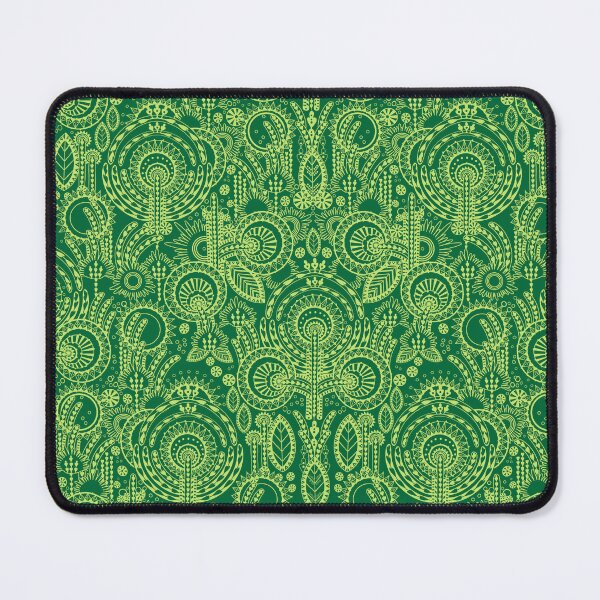 Item preview, Floral Folk Style Stylization, Dark green version designed and sold by Alex  Blud.