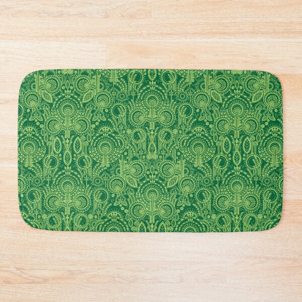 Item preview, Floral Folk Style Stylization, Dark green version designed and sold by Alex  Blud.