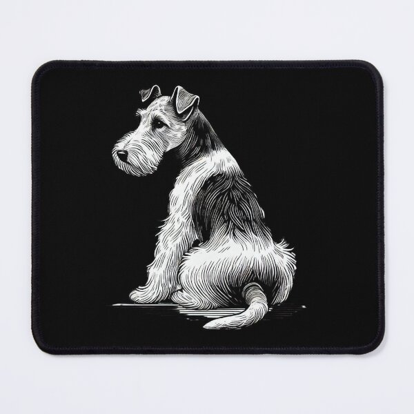 Item preview, Fox Terrier Wire-Haired - Classic Lithograph Design designed and sold by DotLineColor.