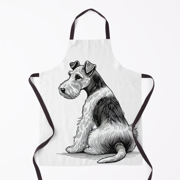 Item preview, Fox Terrier Wire-Haired - Classic Lithograph Design designed and sold by DotLineColor.