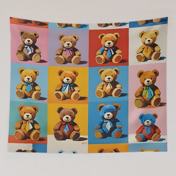 Item preview, Magical Pop Art Teddy Bears  designed and sold by Nikola Eftimov.