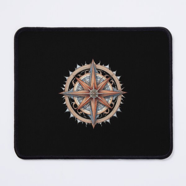 Item preview, Abstract art reminiscent of a Gothic compass rose designed and sold by Pflugart.