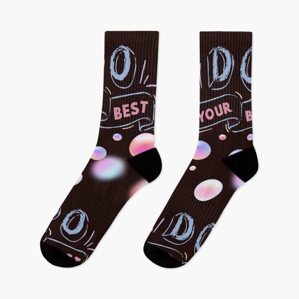 Item preview, Motivational Quote | Do Your Best Typography Art ,Burst of Joy designed and sold by Happyfreedom.