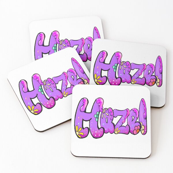 Item preview, Hazel in purple Popular Girls and womens Personalized Custom name gifts Hazel designed and sold by Artonmytee.
