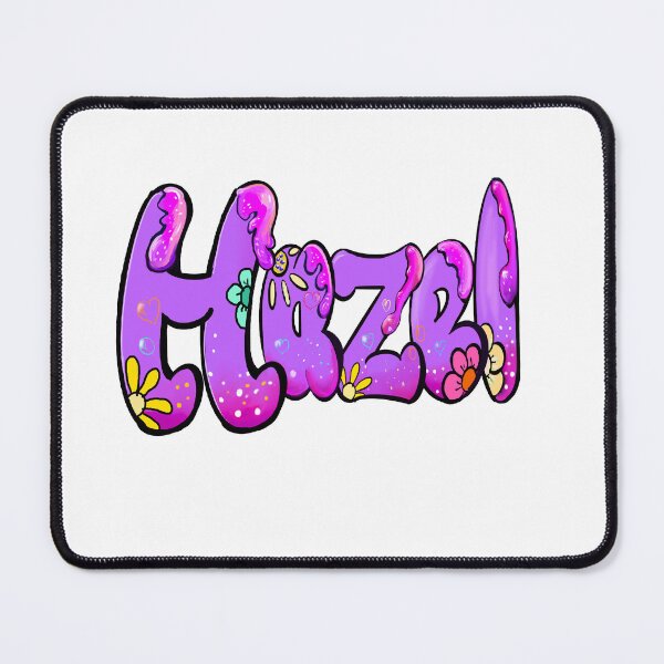 Item preview, Hazel in purple Popular Girls and womens Personalized Custom name gifts Hazel designed and sold by Artonmytee.