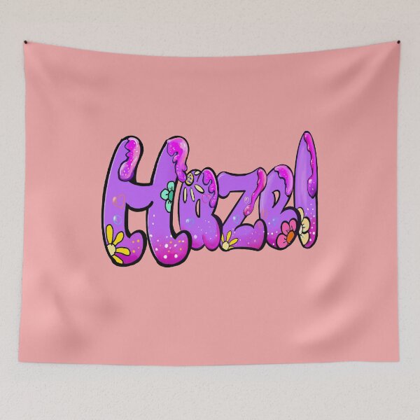 Item preview, Hazel in purple Popular Girls and womens Personalized Custom name gifts Hazel designed and sold by Artonmytee.