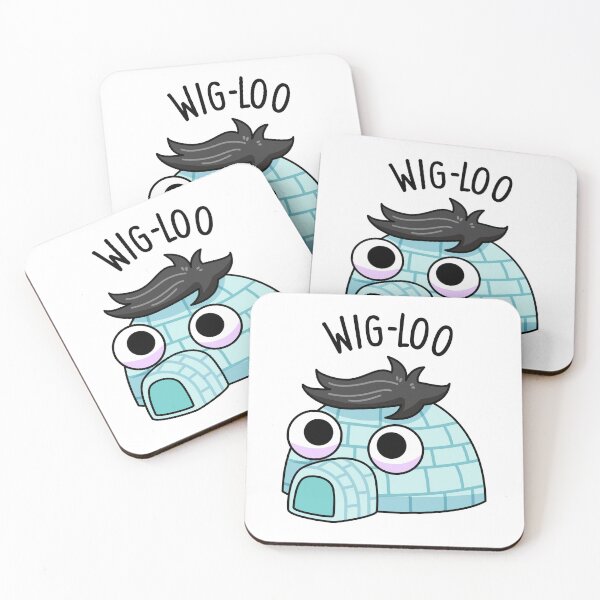 Item preview, Wig-loo Funny Igloo Pun  designed and sold by punnybone.