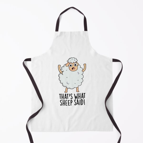 Item preview, That's What Sheep Said Funny Animal Pun  designed and sold by punnybone.