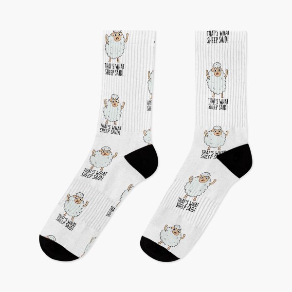 Item preview, That's What Sheep Said Funny Animal Pun  designed and sold by punnybone.