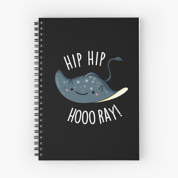 Item preview, Hip Hip Hoo-ray Funny Sting Ray Pun (Dark BG) designed and sold by punnybone.