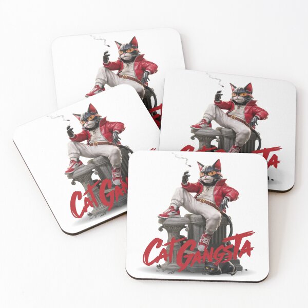 Aperçu de l'œuvre Gangsta de chat créée et vendue par JansenGS.