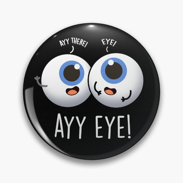 Item preview, Aay Eye Funny AI Pun (Dark BG) designed and sold by punnybone.