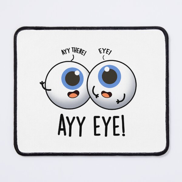 Item preview, Aay Eye Funny AI Pun designed and sold by punnybone.