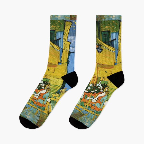 Aperçu de l'œuvre Van Gogh - Ish : Café le soir créée et vendue par 3PointClick.