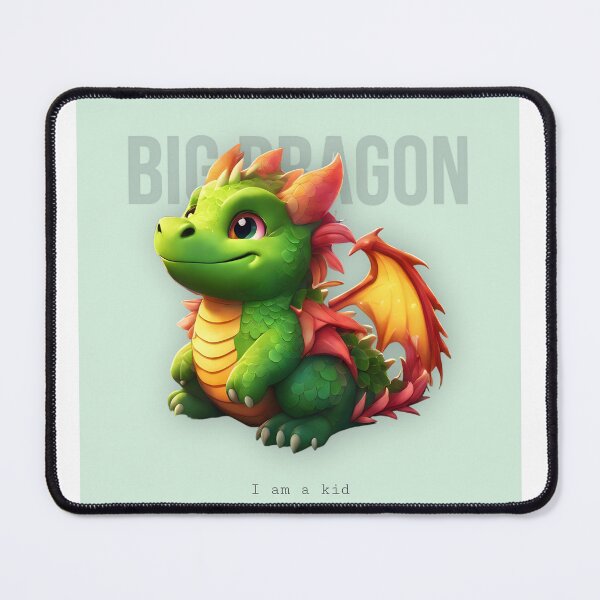 Item preview, Big dragon drawing designed and sold by Vibes-vintage.
