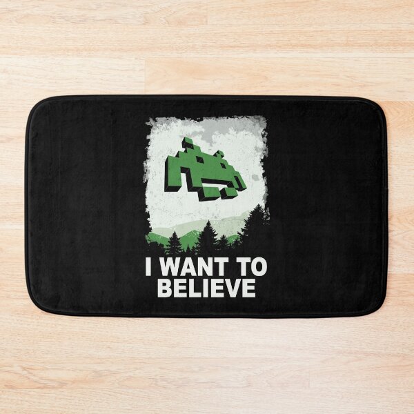 Item preview, Space Invaders | I Want To Believe designed and sold by W-A-W-A.