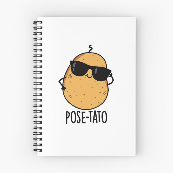 Item preview, Pose-tato Funny Potato Pun  designed and sold by punnybone.
