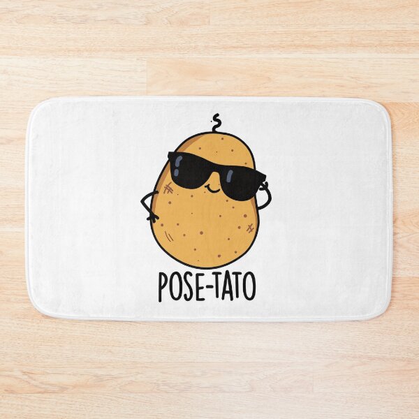 Item preview, Pose-tato Funny Potato Pun  designed and sold by punnybone.