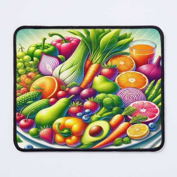 Item preview, Vibrant Plate of Nutrition designed and sold by Genady.