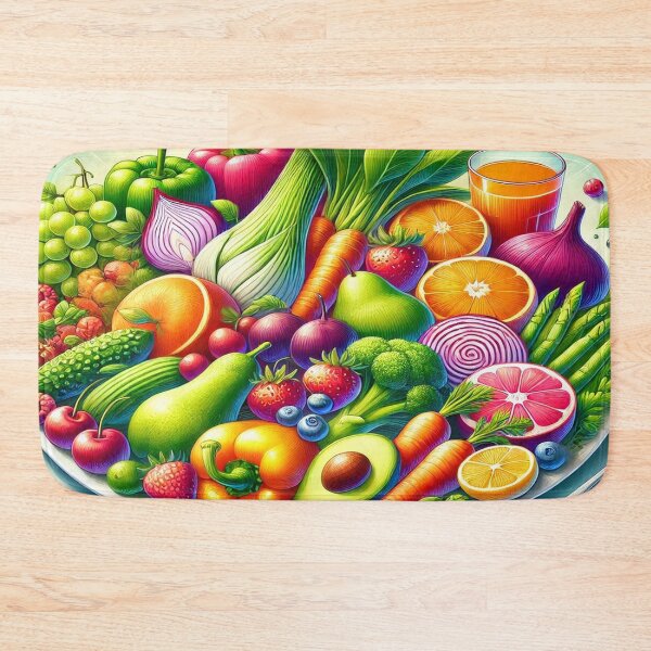 Item preview, Vibrant Plate of Nutrition designed and sold by Genady.