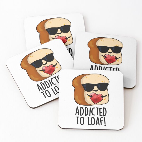 Item preview, Addicted To Loaf Funny Bread Pun  designed and sold by punnybone.