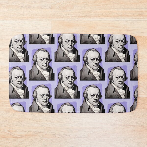 Item preview, English Poet William Blake - Purple - illustration  designed and sold by Litstoy.