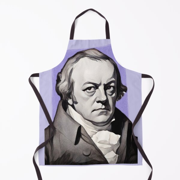 Artikelvorschau, Englischer Dichter William Blake - Lila - Illustration entworfen und verkauft von Litstoy.