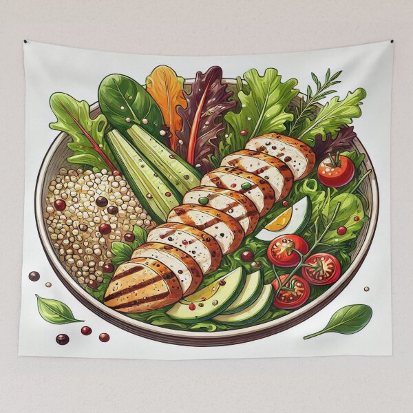 Item preview,  Protein-Packed Salad designed and sold by Genady.