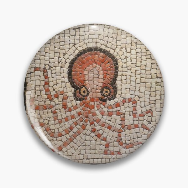 Aperçu de l'œuvre Mosaïque romaine avec poulpe vulgaire créée et vendue par We-thePixels.