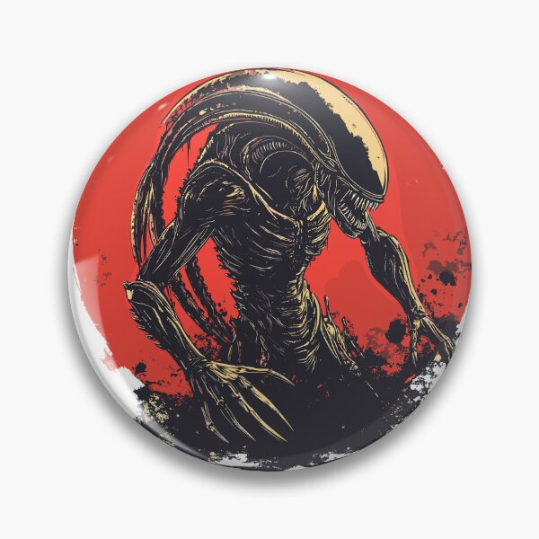 Item preview, Xenomorph Alien Horror Art | Retro Sci-Fi Creature Design designed and sold by Petru&Myself.