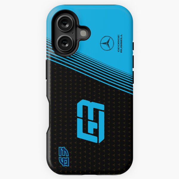 Item preview, George Russell Formula One iPhone Case and Phone Covers Best gift for F1 Fans designed and sold by Pink Polar F1.