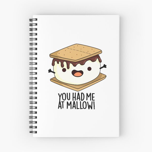 Item preview, You Had Me At Mallow Funny Smore Pun  designed and sold by punnybone.