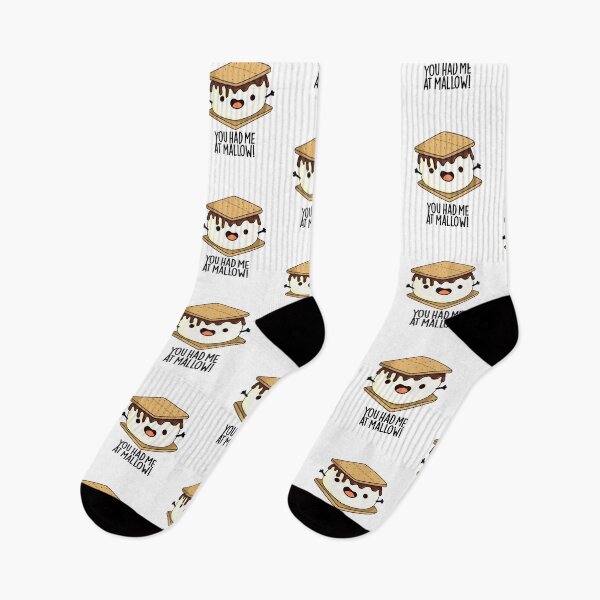 Item preview, You Had Me At Mallow Funny Smore Pun  designed and sold by punnybone.