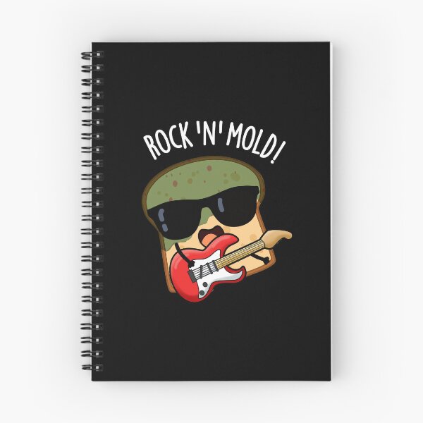 Item preview, Rock n Mold Funny Bread Pun (Dark BG) designed and sold by punnybone.