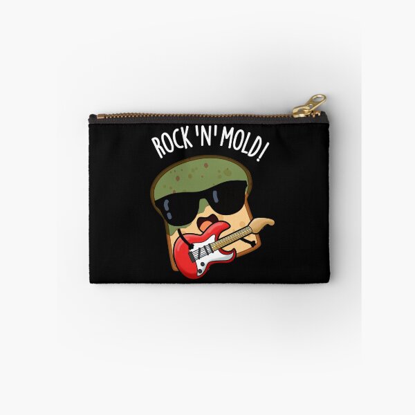 Item preview, Rock n Mold Funny Bread Pun (Dark BG) designed and sold by punnybone.